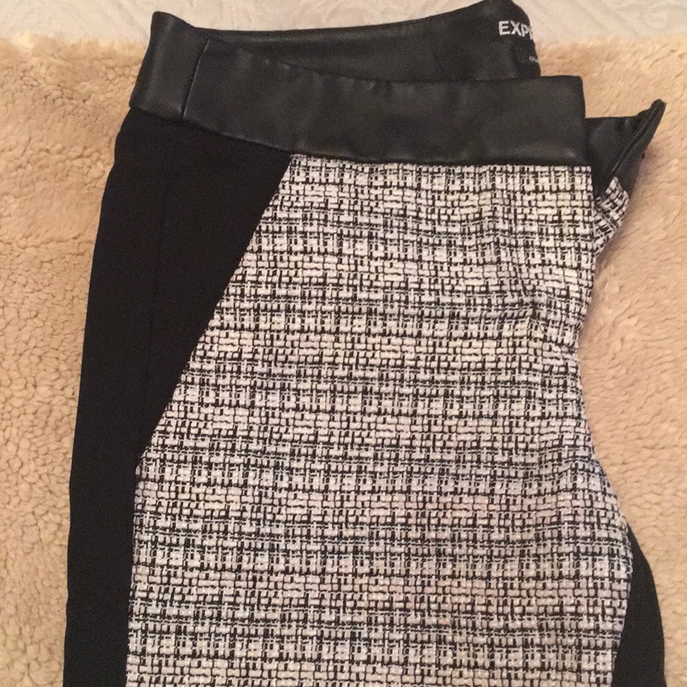 Tweed express pants